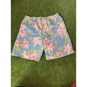 Ralph Lauren Men's Floral Aloha Swim Trunks Multicolor Size M